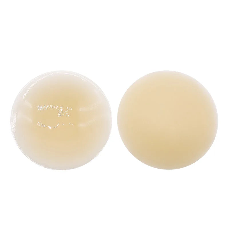 Reusable Women Breast Petals Lift Nipple Cover Invisible Petal Adhesive Strapless Backless Stick on Bra Silicone Breast Stickers