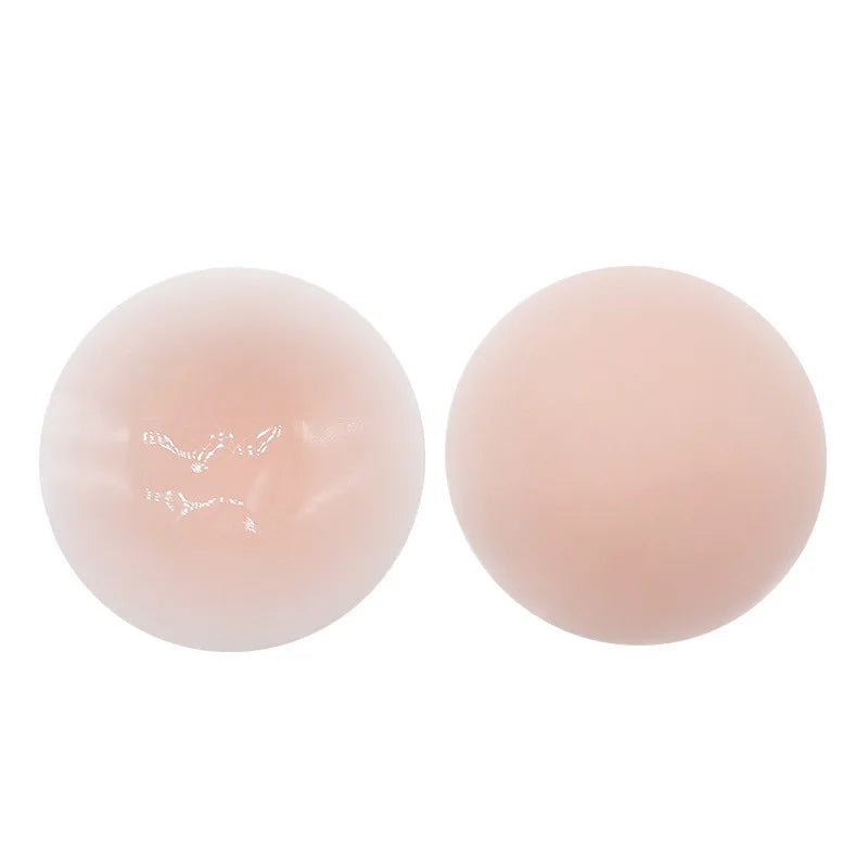 Reusable Women Breast Petals Lift Nipple Cover Invisible Petal Adhesive Strapless Backless Stick on Bra Silicone Breast Stickers