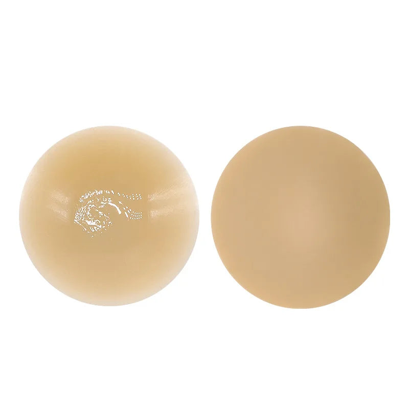 Reusable Women Breast Petals Lift Nipple Cover Invisible Petal Adhesive Strapless Backless Stick on Bra Silicone Breast Stickers